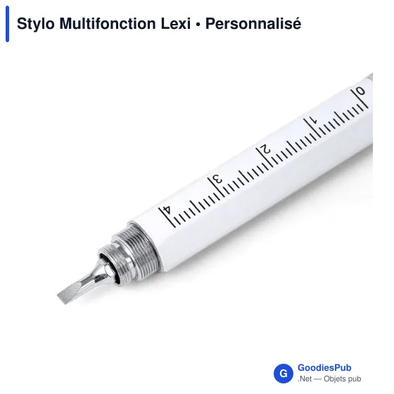 Stylo multifonction personnalisable avec logo - Lexi - Image 5