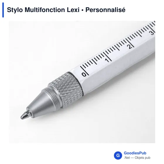 Stylo multifonction personnalisable avec logo - Lexi - Image 7