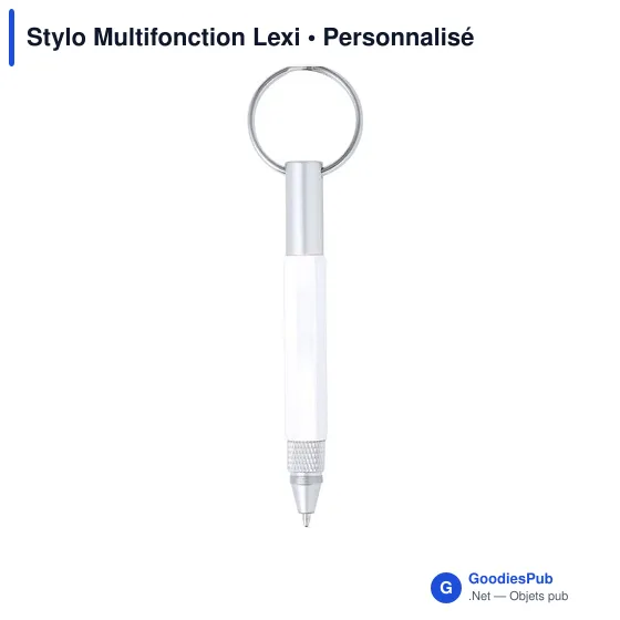 Stylo multifonction personnalisable avec logo - Lexi - Image 8