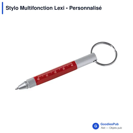 Stylo multifonction personnalisable avec logo - Lexi - Image 9