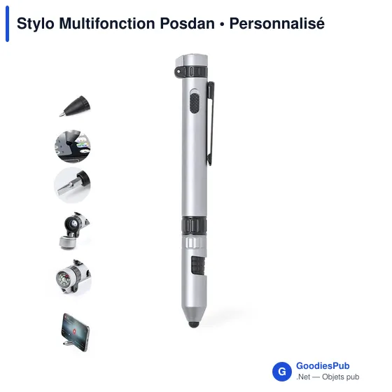 Stylo Multifonction Posdan - Image 1