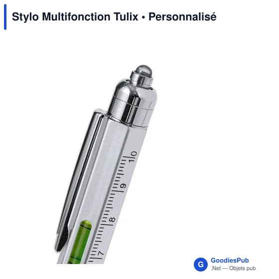 Stylo bille multifonction personnalisable avec logo - Image 3