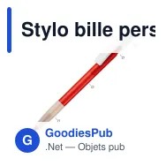 Stylo bille personnalisable en ABS avec grip caoutchouc - Nash Combi - Miniature 2