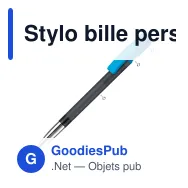 Stylo bille personnalisable en ABS et métal avec logo - Nash Combi - Miniature 2