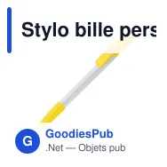 Stylo bille personnalisable en ABS opaque avec logo - Nash - Miniature 12