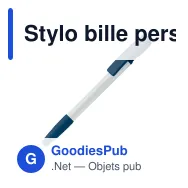 Stylo bille personnalisable en ABS opaque avec logo - Nash - Miniature 3