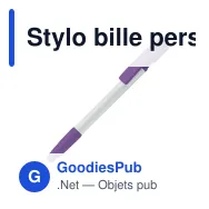 Stylo bille personnalisable en ABS opaque avec logo - Nash - Miniature 6