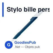 Stylo bille personnalisable en ABS opaque avec logo - Nash - Miniature 10