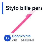 Stylo bille personnalisable en ABS opaque coloré avec logo - Nash - Miniature 9