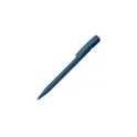 Variante Bleu foncé - Stylo bille personnalisable en ABS opaque coloré avec logo - Nash