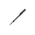 Variante Transparent Noir - Stylo bille personnalisable en ABS transparent et métal - Nash