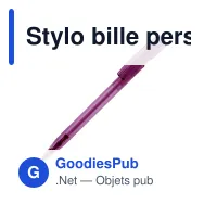 Stylo bille personnalisable en ABS translucide avec logo - Nash - Miniature 9