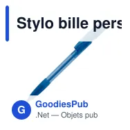Stylo bille personnalisable en ABS transparent avec logo - Nash - Miniature 4
