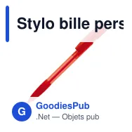 Stylo bille personnalisable en ABS transparent avec logo - Nash - Miniature 7