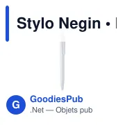 Stylo Negin - Miniature 1