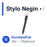 Stylo Negin - Miniature 6