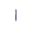 Variante bleu marine - Stylo bille personnalisable en aluminium recyclé avec logo - Stylo Neglyr