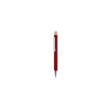 Variante rouge - Stylo bille personnalisable en aluminium recyclé avec logo - Stylo Neglyr