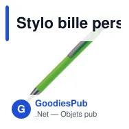 Stylo bille personnalisable en aluminium toucher doux avec logo - New York - Miniature 11