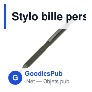 Stylo bille personnalisable en aluminium toucher doux avec logo - New York - Miniature 12