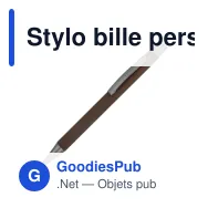 Stylo bille personnalisable en aluminium toucher doux avec logo - New York - Miniature 7