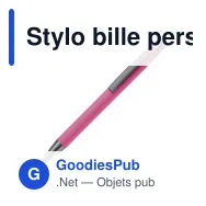 Stylo bille personnalisable en aluminium toucher doux avec logo - New York - Miniature 9