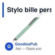 Stylo bille personnalisable en aluminium toucher doux avec logo - New York - Miniature 10