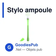 Stylo ampoule personnalisable avec logo - Stylo Nicky - Miniature 6