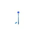 Variante bleu - Stylo ampoule personnalisable avec logo - Stylo Nicky