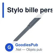Stylo bille personnalisable soft touch en ABS recyclé avec logo - Ozzy - Miniature 3