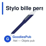 Stylo bille personnalisable soft touch en ABS recyclé avec logo - Ozzy - Miniature 6