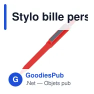 Stylo bille personnalisable soft touch en ABS recyclé avec logo - Ozzy - Miniature 8