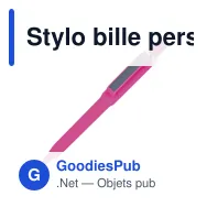 Stylo bille personnalisable soft touch en ABS recyclé avec logo - Ozzy - Miniature 9