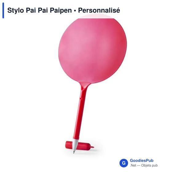 Stylo bille personnalisable avec logo pour entreprises - Paipai - Image 3