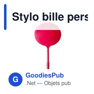 Stylo bille personnalisable avec logo pour entreprises - Paipai - Miniature 4