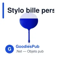 Stylo bille personnalisable avec logo pour entreprises - Paipai - Miniature 5