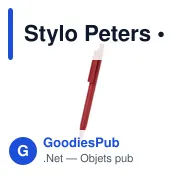 Stylo Peters - Miniature 6