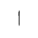 Variante noir - Stylo bille personnalisable en carton recyclé avec logo - Stylo Pinix
