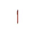 Variante rouge - Stylo bille personnalisable en carton recyclé avec logo - Stylo Pinix
