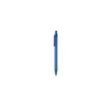 Variante bleu clair - Stylo bille personnalisable en carton recyclé avec logo - Stylo Pinix