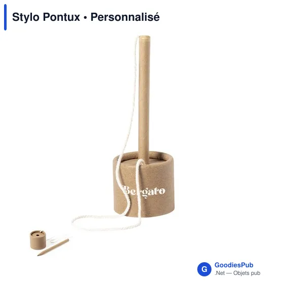 Stylo bille personnalisable avec logo pour communication B2B - Image 1