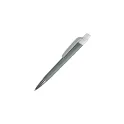 Variante Gris / blanc - Stylo bille NFC personnalisable en ABS avec logo - Prisma