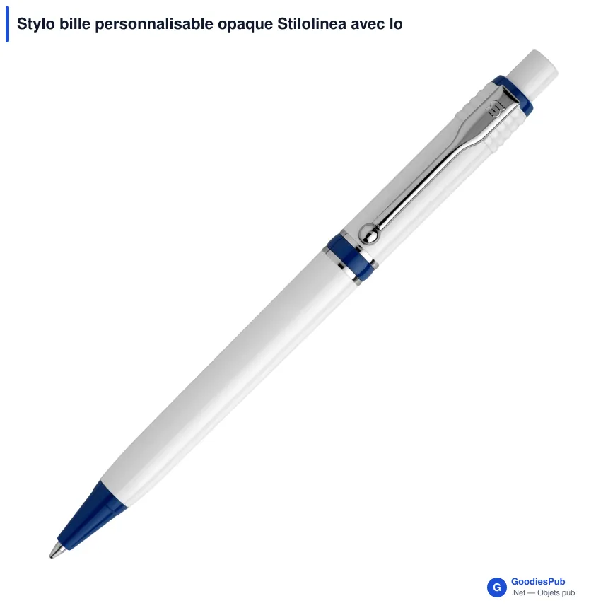 Stylo bille personnalisable opaque Stilolinea avec logo - Raja - Image 2