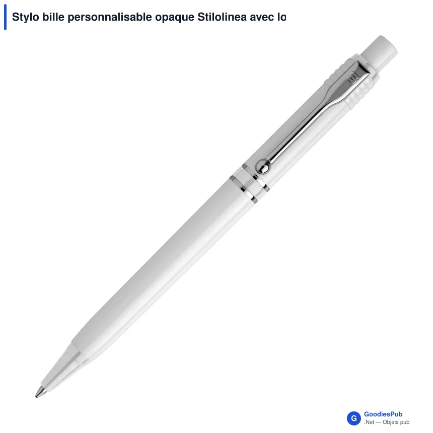 Stylo bille personnalisable opaque Stilolinea avec logo - Raja - Image 3