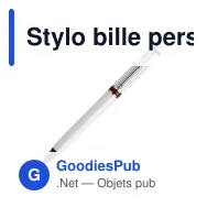 Stylo bille personnalisable opaque Stilolinea avec logo - Raja - Miniature 5