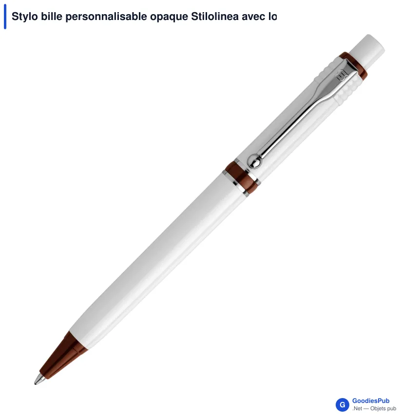 Stylo bille personnalisable opaque Stilolinea avec logo - Raja - Image 5