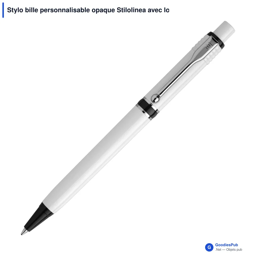 Stylo bille personnalisable opaque Stilolinea avec logo - Raja - Image 6