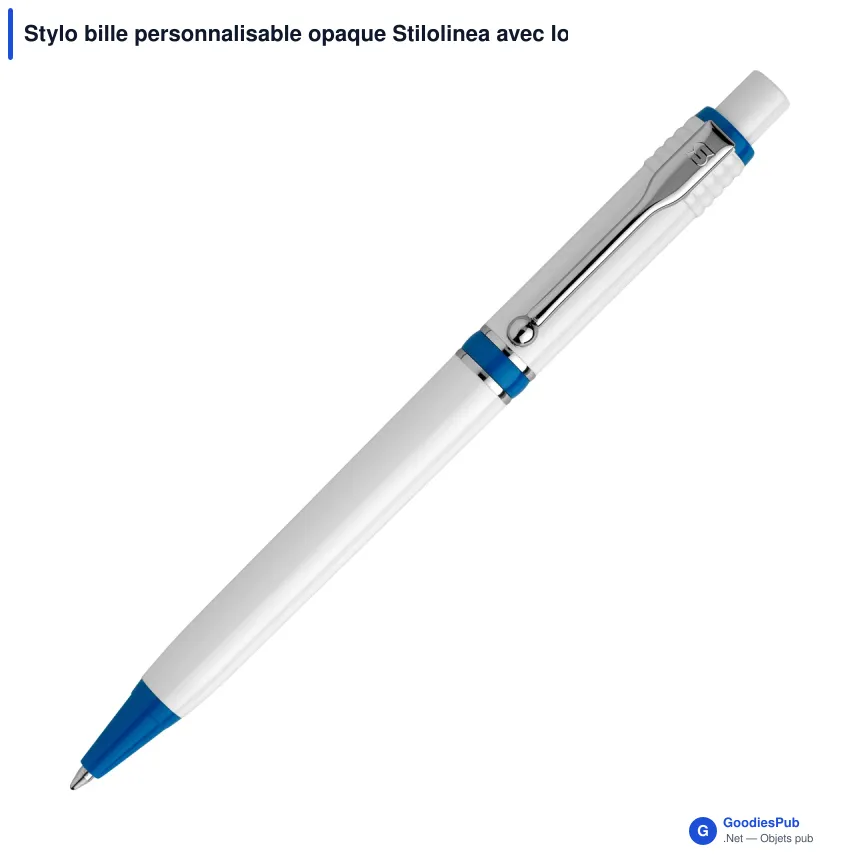 Stylo bille personnalisable opaque Stilolinea avec logo - Raja - Image 7