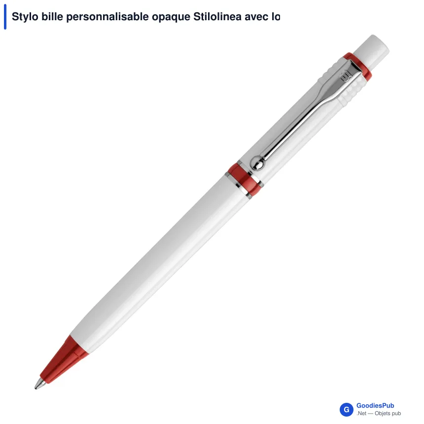 Stylo bille personnalisable opaque Stilolinea avec logo - Raja - Image 8