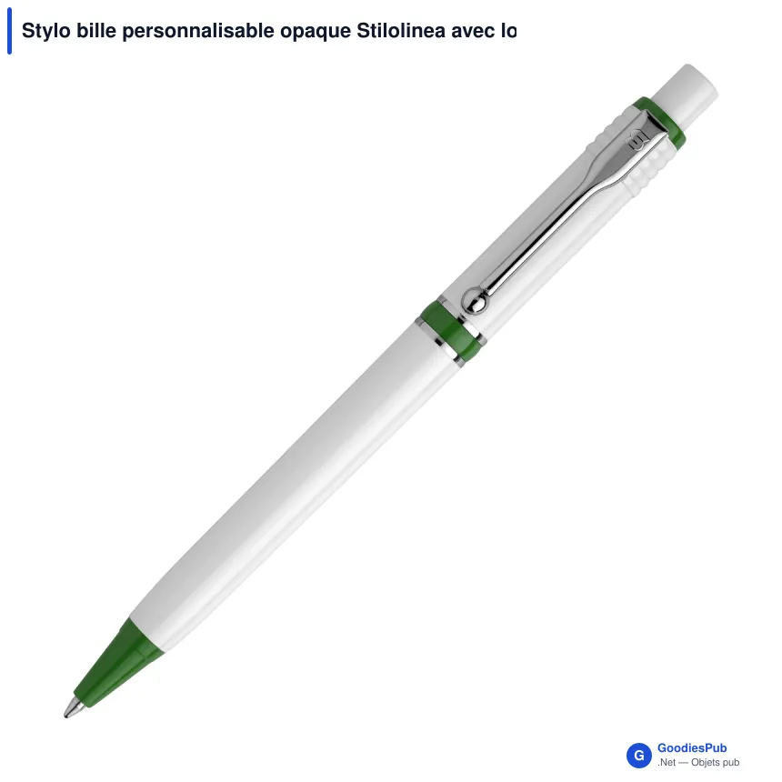 Stylo bille personnalisable opaque Stilolinea avec logo - Raja - Image 9